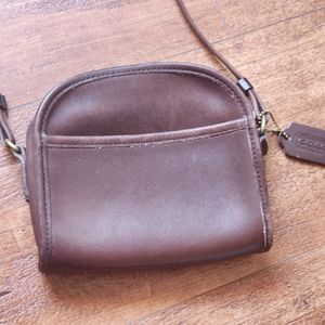 Vintage Coach Abbie Zip Bag #9017